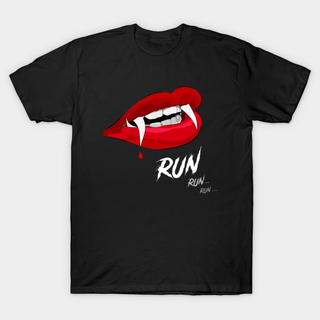 RUN RUN RUN T-Shirt by S-Log